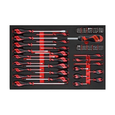 Teng Tools TTEMD122N - 122 Piece Mega Drive Screwdriver Set in EVA TTEMD122N